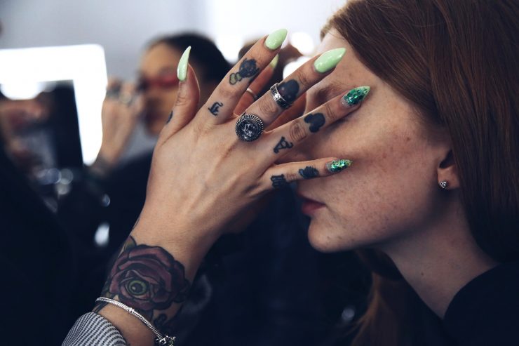 Backstage Beauty at Los Angeles Fashion Week