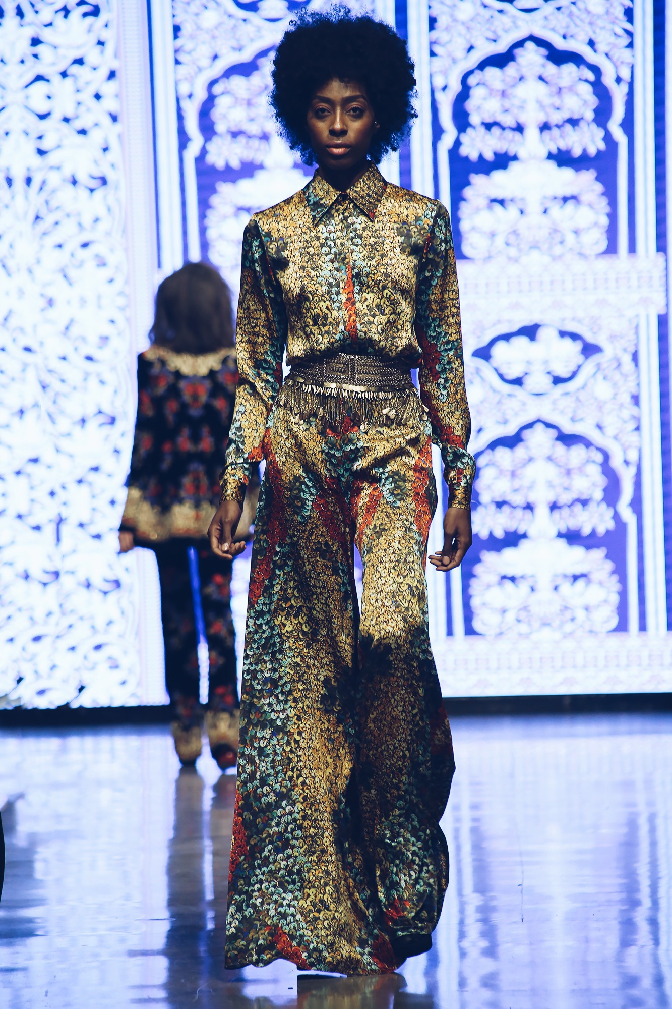 Naeem Khan Fall 2019 Collection, LAFW