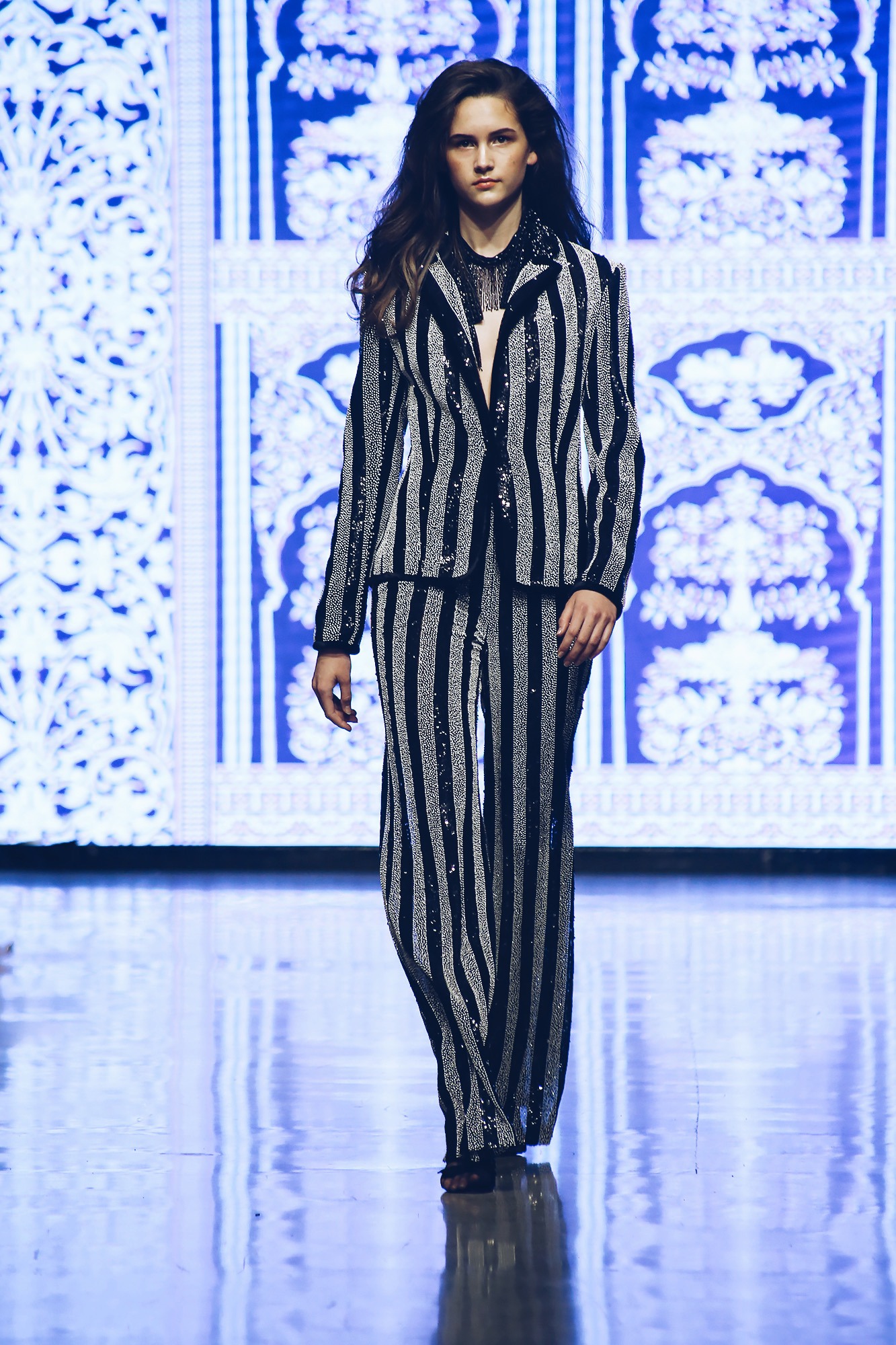 Naeem Khan Fall 2019 Collection, LAFW