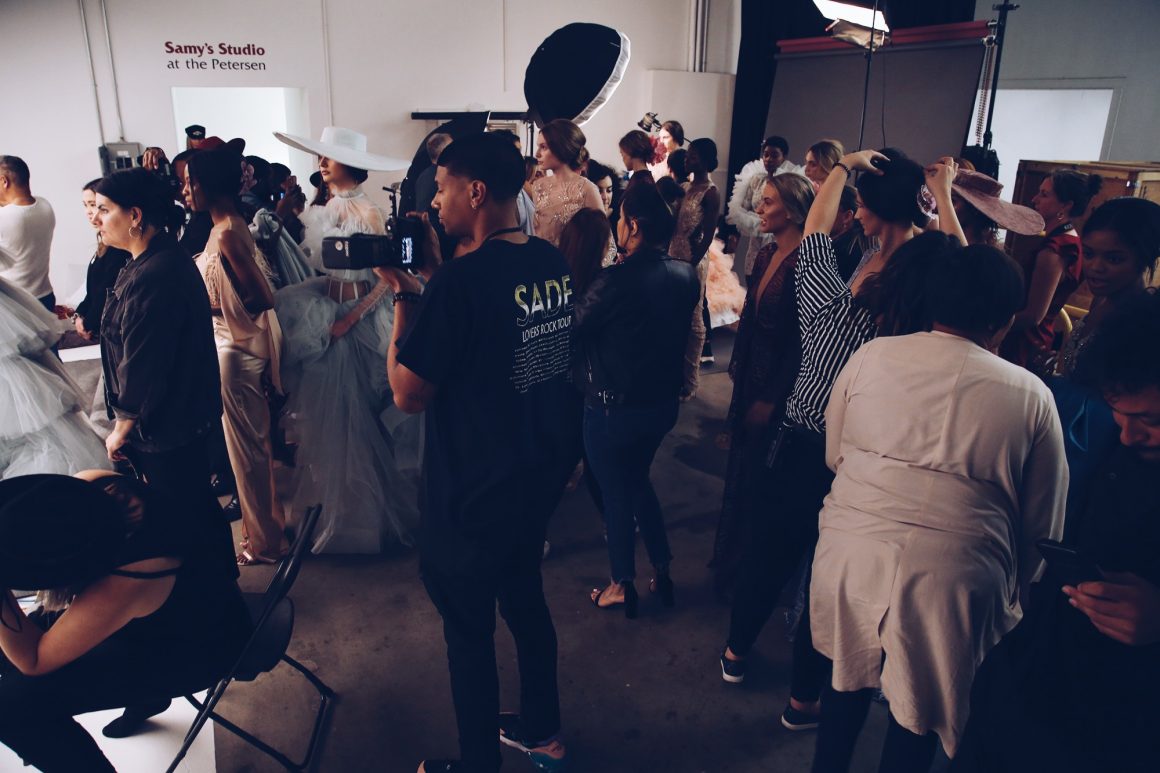 Backstage Beauty at Los Angeles Fashion Week