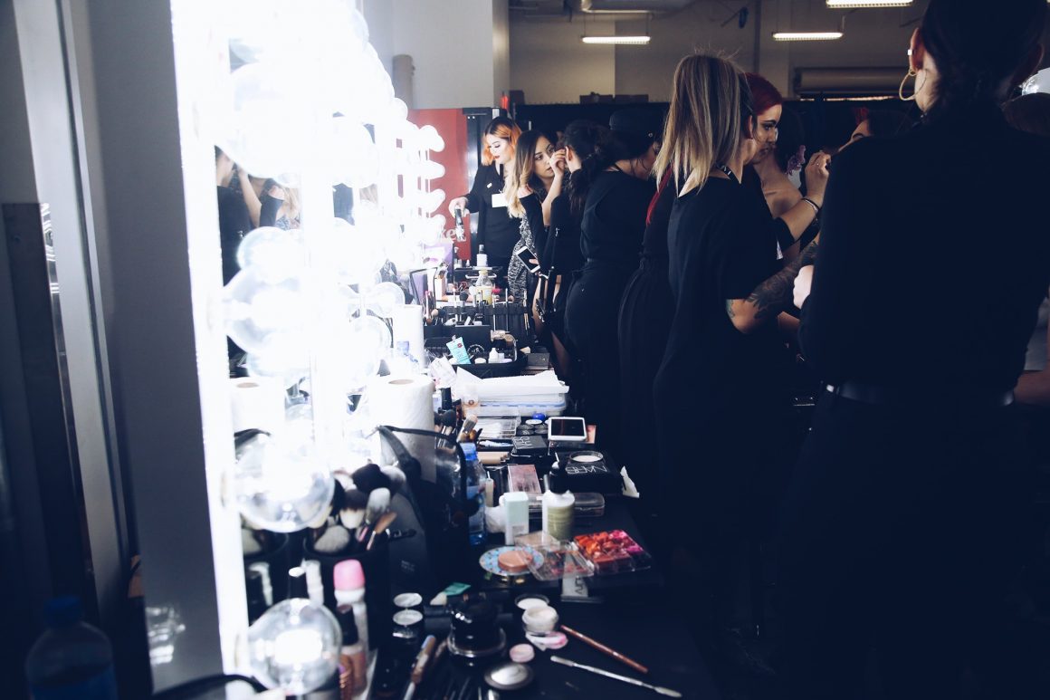 Backstage Beauty at Los Angeles Fashion Week