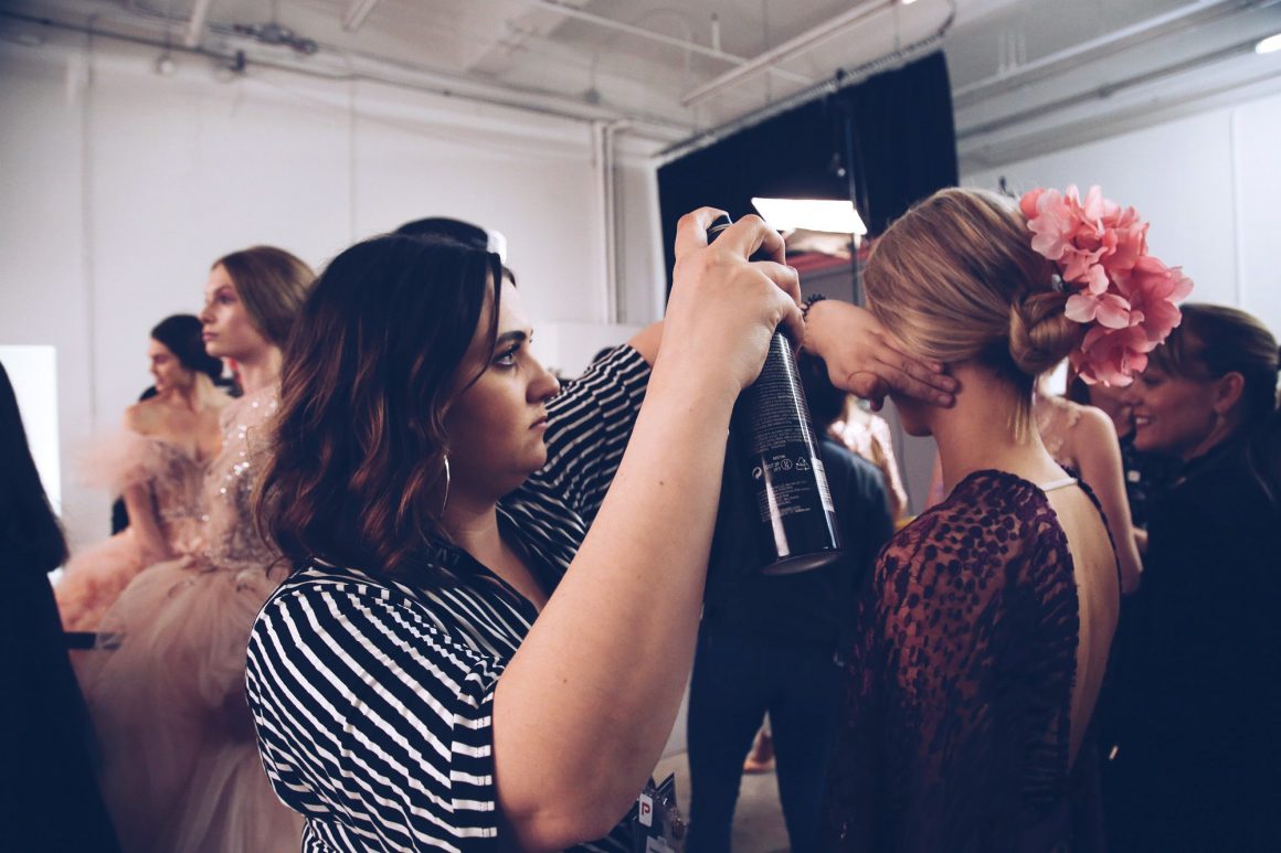 Backstage Beauty at Los Angeles Fashion Week