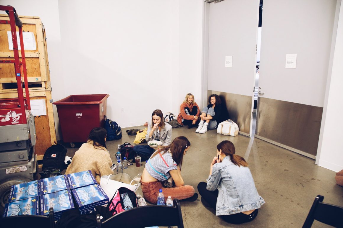 Backstage Beauty at Los Angeles Fashion Week