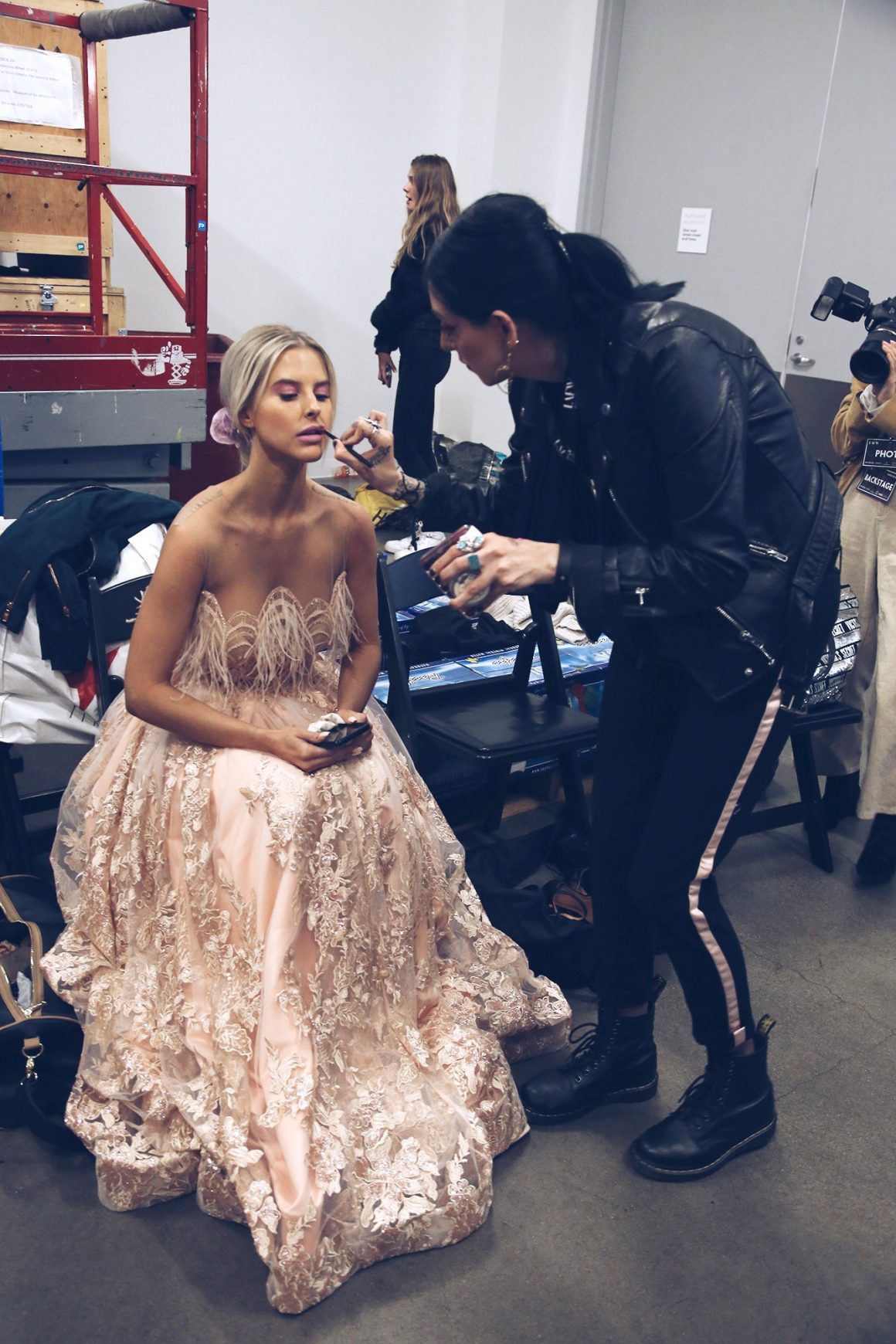 Backstage Beauty at Los Angeles Fashion Week