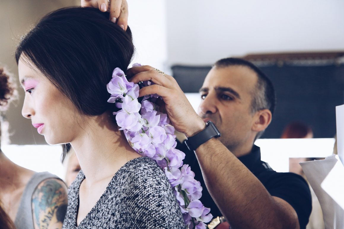 Backstage Beauty at Los Angeles Fashion Week