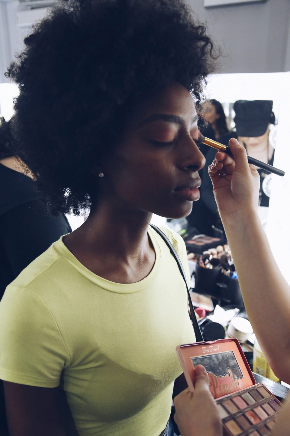 Backstage Beauty at Los Angeles Fashion Week