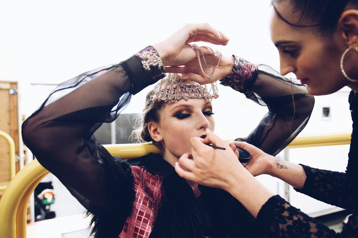 Backstage Beauty at Los Angeles Fashion Week