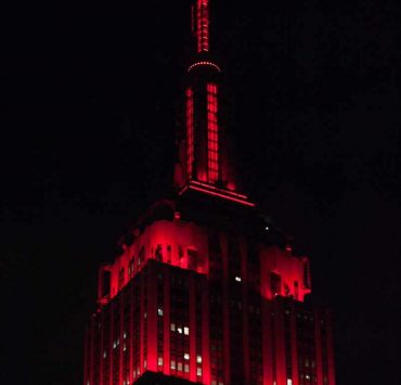 Empire State Building Global Heartbeat