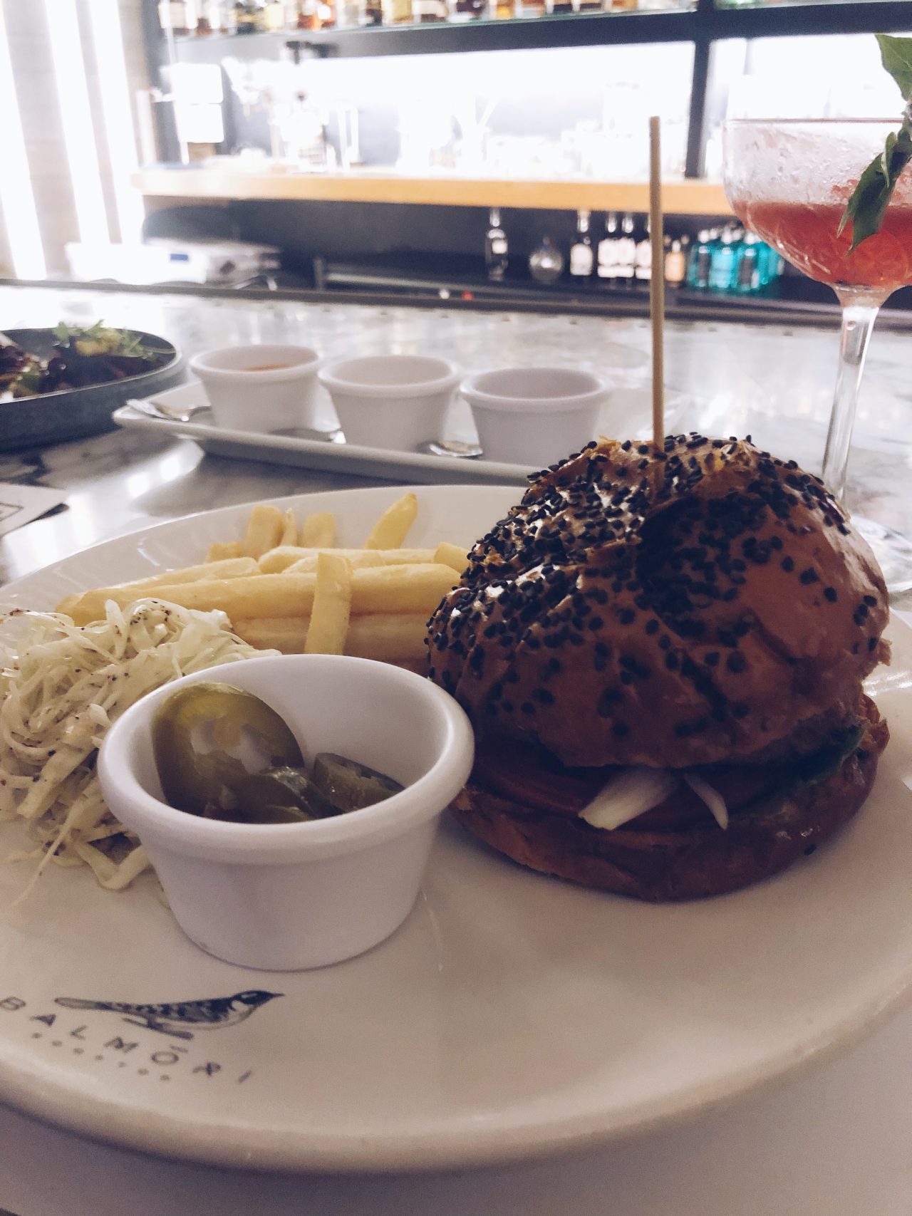 Vegan Burger Balmori Mexico City