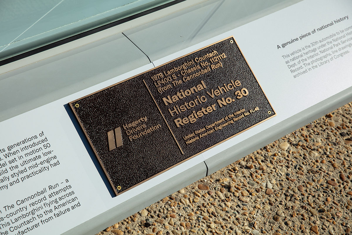 The 1979 Lamborghini Countach LP 400 S