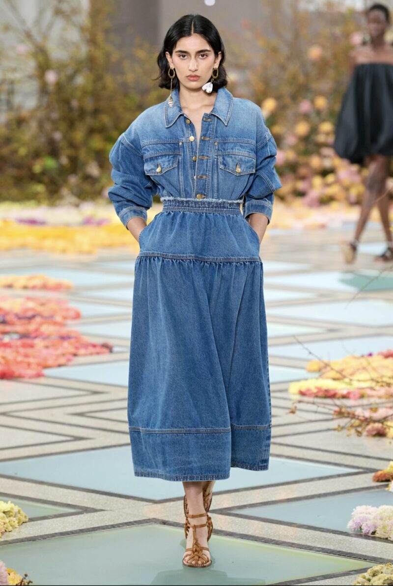 New York Fashion Week Spring 2023 trend report, denim.