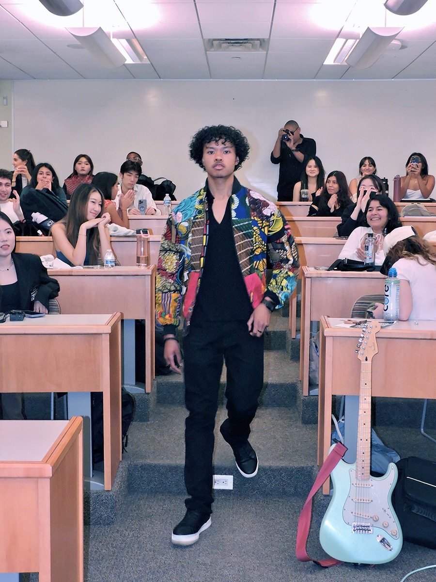 NYFW Meets Academia NYU Students Transform Classroom into High