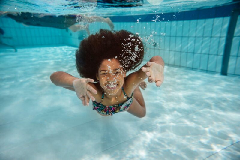 summer fit swimming