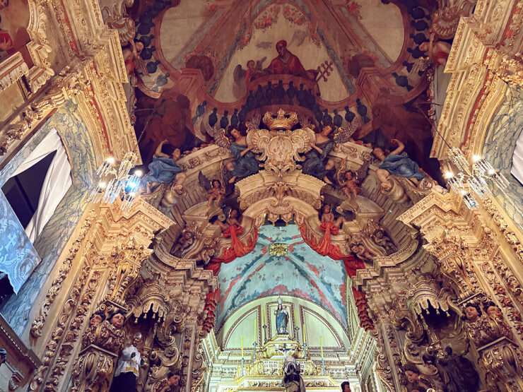 brazil church santa