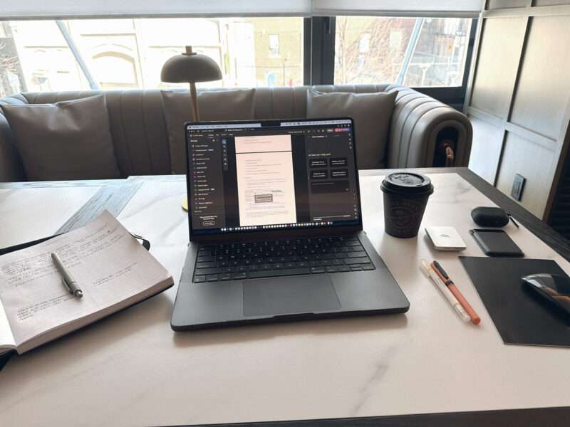 Workspace at the George Manhattan Hotel