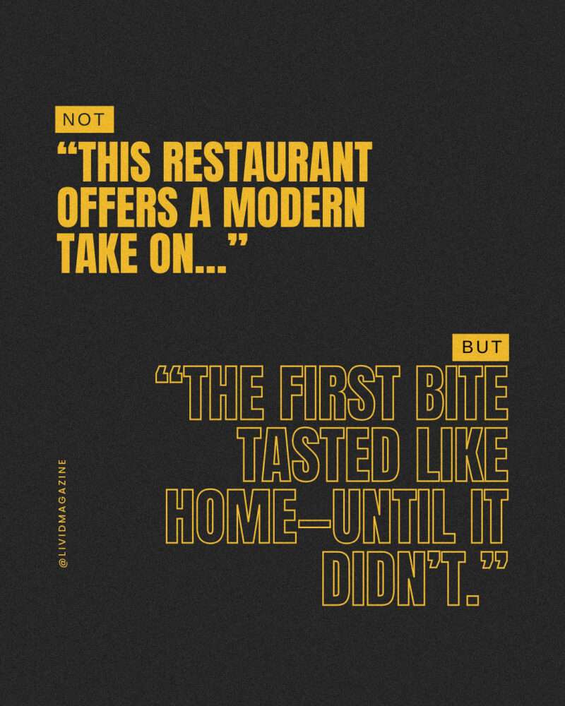 How to Write a Restaurant Review That Gets Published (8 Expert Tips) 9 First Meal X Restaurant Review